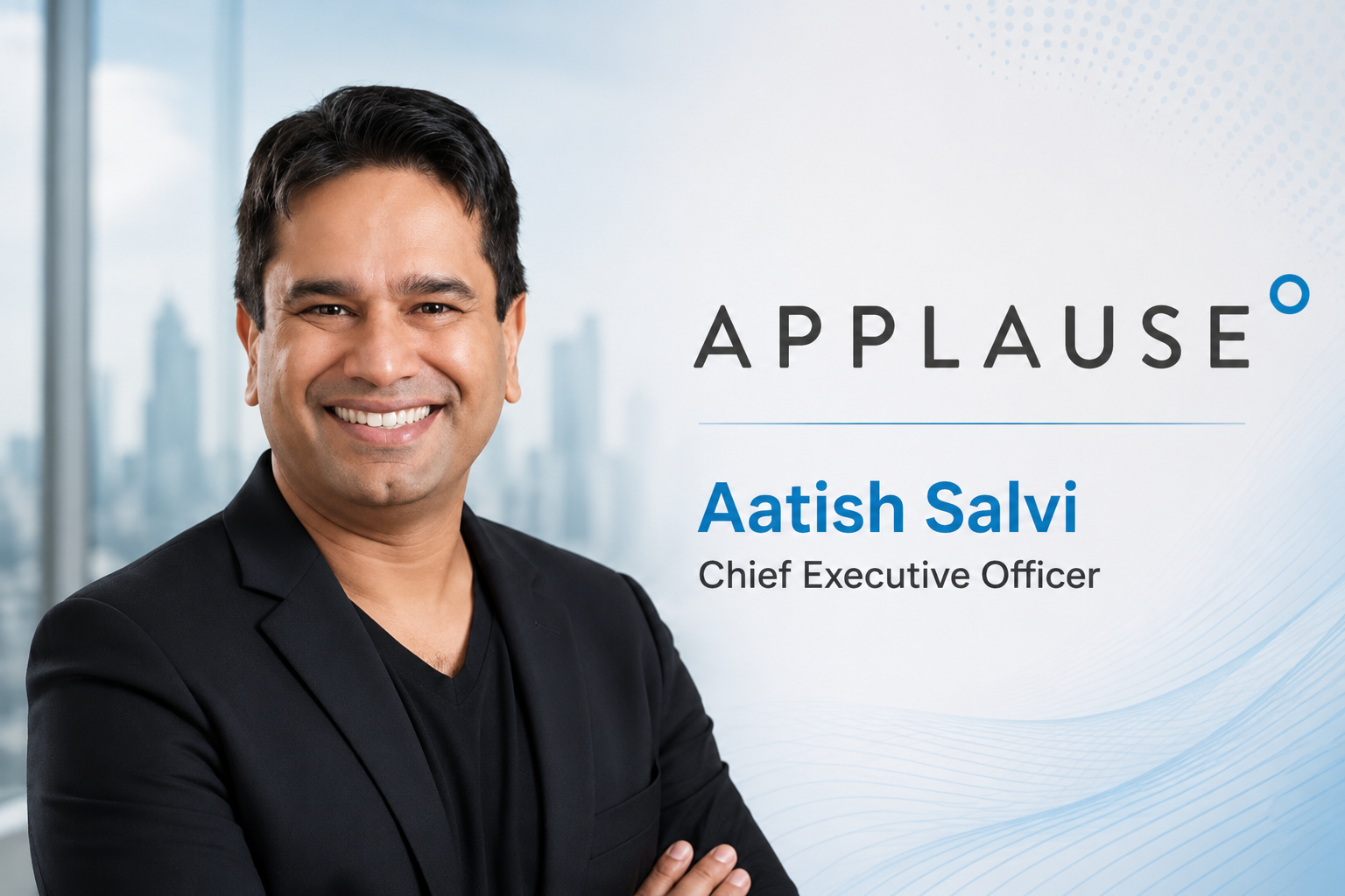 Applause Names Aatish Salvi CEO, Promotes Tacita Morway to Chief Technology Officer